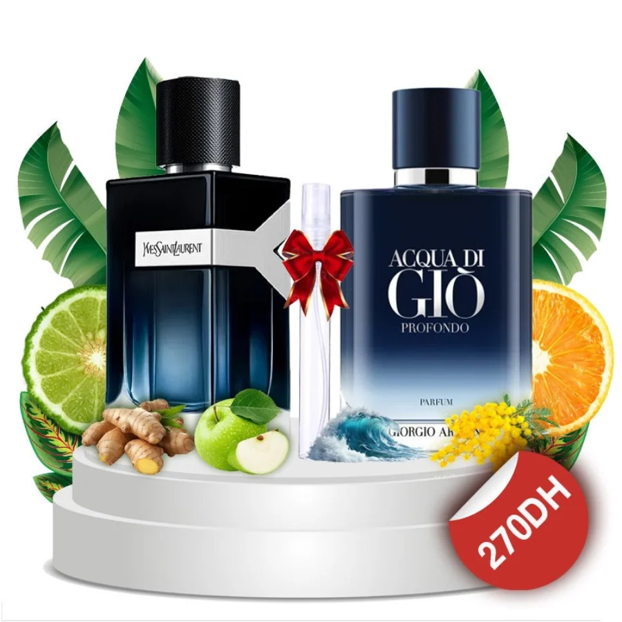 PACK YSL Y + ACQUA DI GIO profondo + 10ML GRT