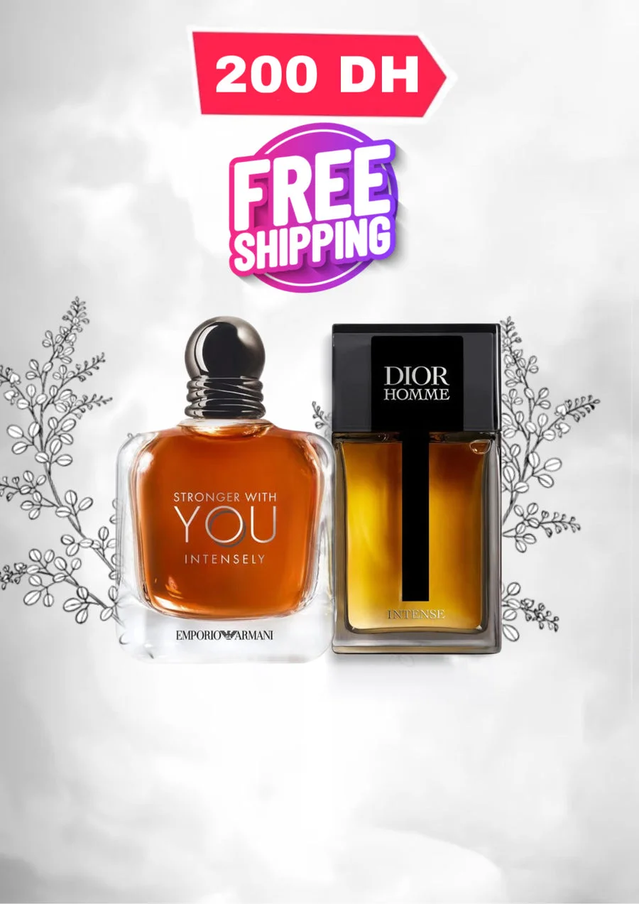 10 Ml Intensly + 10 Ml Dior Homme Intense Liv Grt